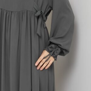 عباي حجاب طبقتين